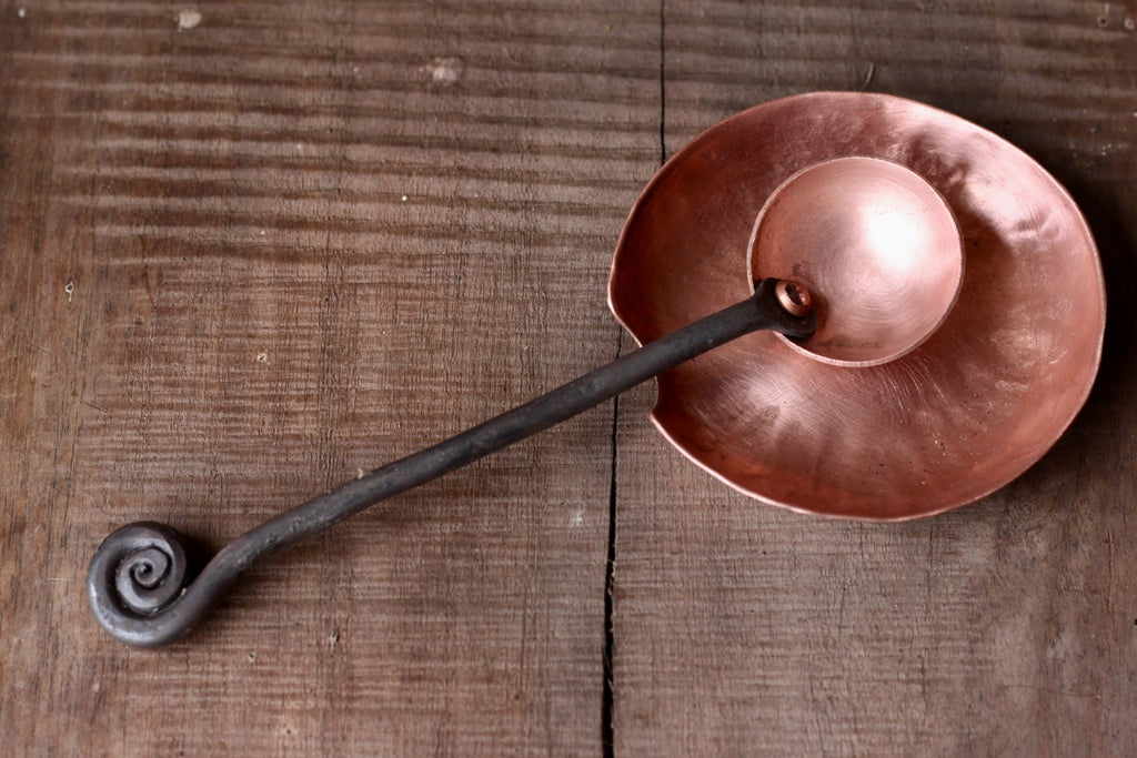 Copper Teaspoon & Tablespoon Set – Wheelis Forge