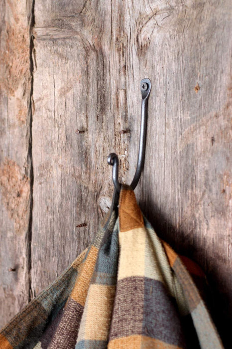 Rustic Wood Hook Rack / Wall Hooks / Wall Hook Rack / Towel Hook Rack /  Hand Towel Wall Hook / Coat Hook Rack 