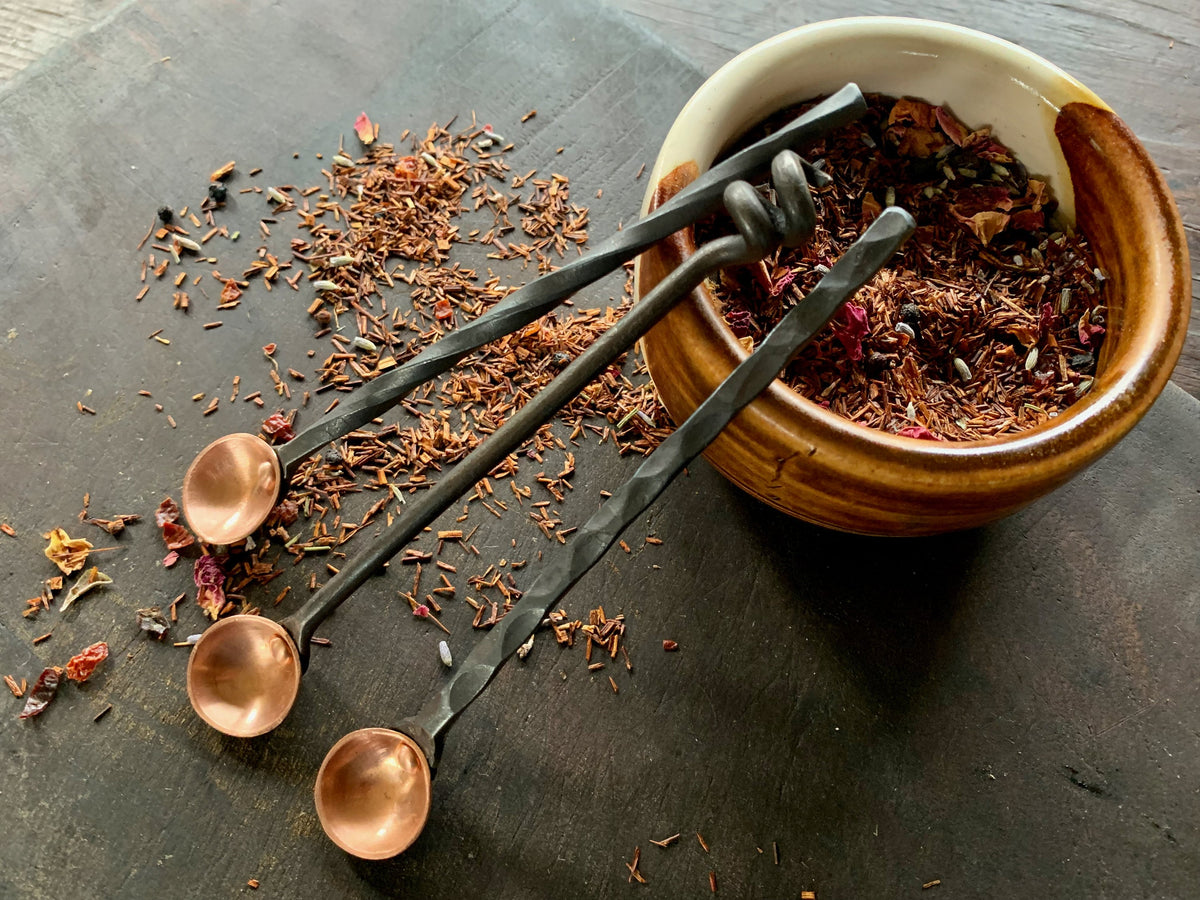 Copper and Steel 1/4 Teaspoon – Wicks Forge