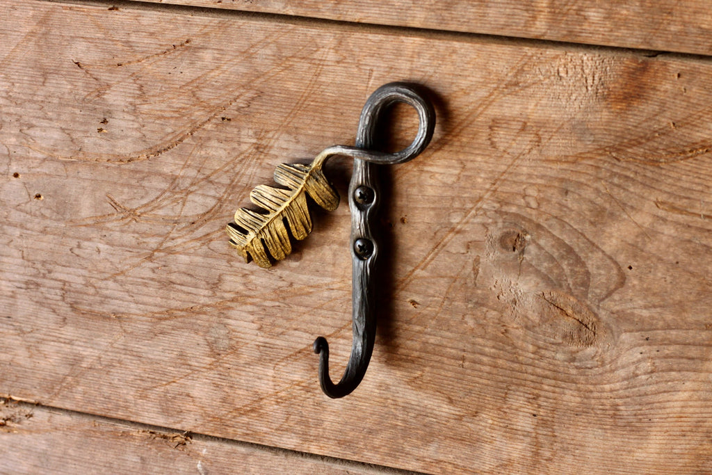 Oak Leaves Key Ring Purse Hook